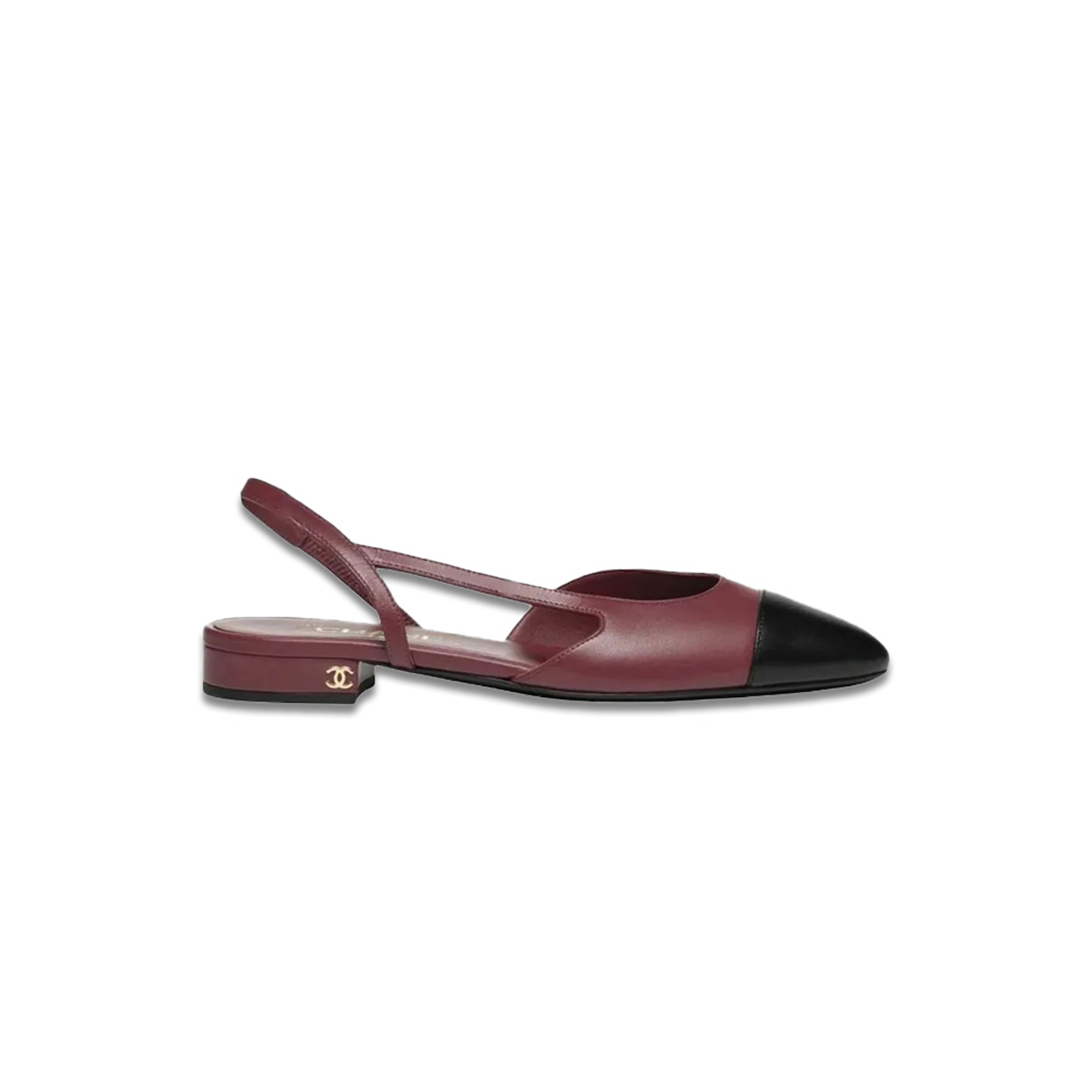 Ch*el cap-toe slingback flats g31319